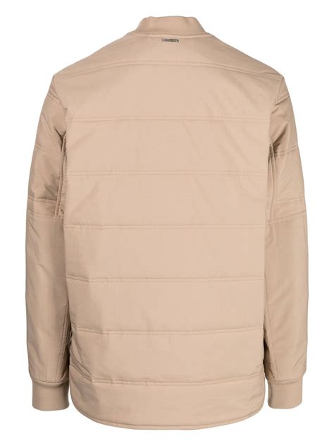 michael kors studded quilted leather bomber jacket|Michael Kors bomber jacket men.